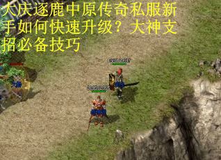 大庆逐鹿中原传奇私服新手如何快速升级？大神支招必备技巧