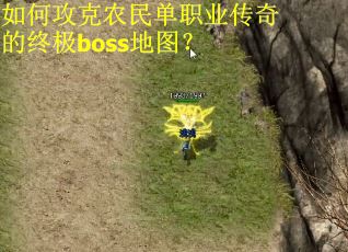 如何攻克农民单职业传奇的终极boss地图？